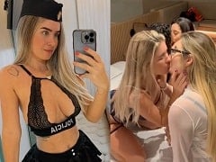 Suçant son mari avec ses amies dans une délicieuse orgie