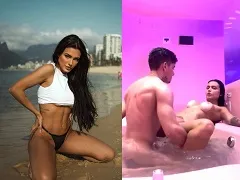 Délicieux baise un nouveau mec dans la baignoire d’un motel