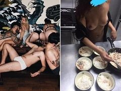 Suruba dans un restaurant japonais de Curitiba divulgué sur le net