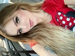Too Delicious Blonde Who Became a Woman at 18 Showing Off Her Marvellous Body All Sexy
