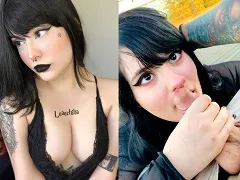 La bite de son petit ami en plein air dans une vidéo amateur
