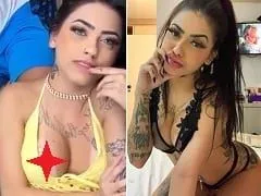 Mc Mirella enregistrait une vidéo sur YouTube, mais elle a trop osé avec son décolleté et a payé pour ses seins en montrant son bikini.