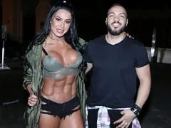 Une vidéo présumée de Gracyanne Barbosa, épouse de Belo, s’exhibant nue et excitée, circule sur le net