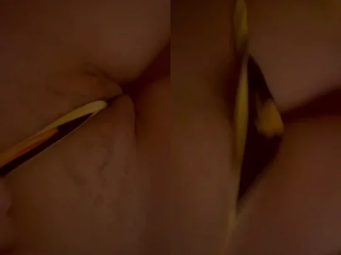 Culotte fourrée dans sa chatte excitée