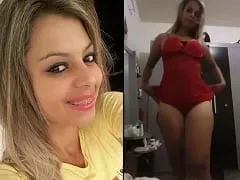 Hottie à la station-service Gentil à Ubá – MG tombe sur le net lorsqu’elle se montre nue et se masturbe dans une vidéo intime qu’elle a envoyée à son ex.