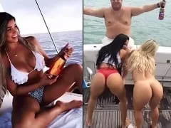 A une vie moins chère mais ce n’est pas bon” Des filles chaudes se défoncent sur les yachts d’hommes d’affaires et enregistrent des vidéos entièrement nues