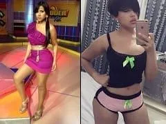 Présentatrice de télévision dominicaine, a l’un des plus beaux culs et fait en sorte de séduire en se retournant dans des vidéos amateurs.