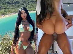 Un célèbre DJ de 22 ans de Rio de Janeiro prend la bite du videur après le spectacle.