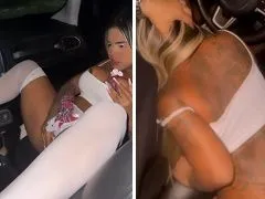 Suce l’Uber et se masturbe dans la voiture