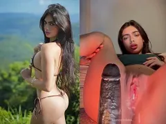 Une célèbre Kwai girl enfonce le gode d’un homme noir dans sa chatte et finit par s’écorcher la chatte.