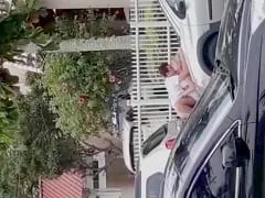 Real Amateur Flagra Of Couple Fucking By Day Outdoors On The Car Hood After A Party In The West Zone Of Rio De Janeiro