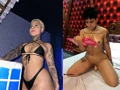 La nymphette de SP a fait du porno maison en se masturbant tout en lisant des nouvelles érotiques.